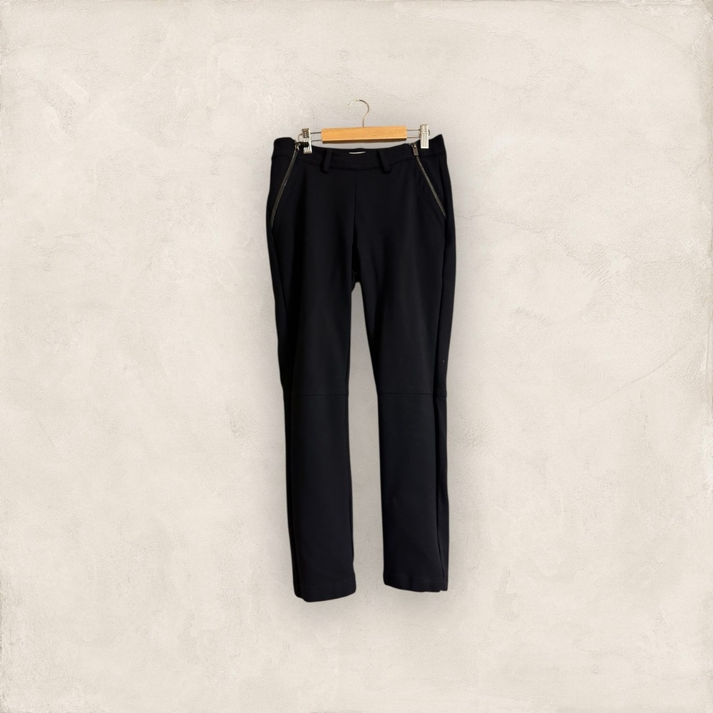 Anatomie Women's XS Black Pants with Zipper Details
